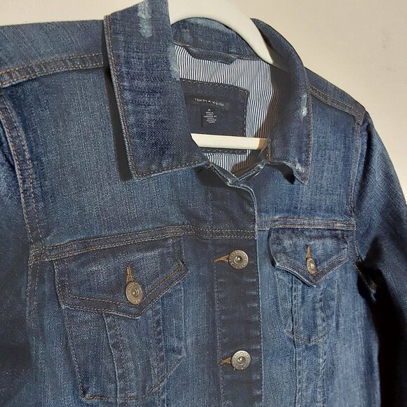 Tommy Hilfiger Ombre Denim Jacket - Excellent Condition - Medium - Picture 3 of 7